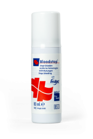 
            Bloodstop, spray hémostatique avec m.doc
    