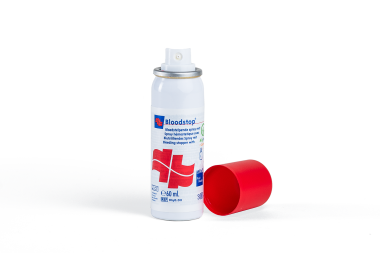 
            Bloodstop, bouchon de saignement avec alginate et calendula
    