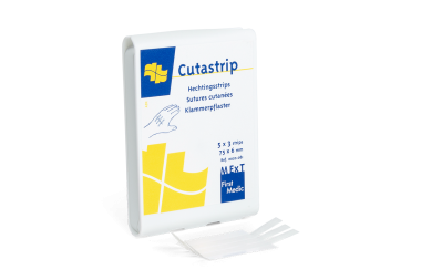 
            Cutastrip, sutures cutanées
    