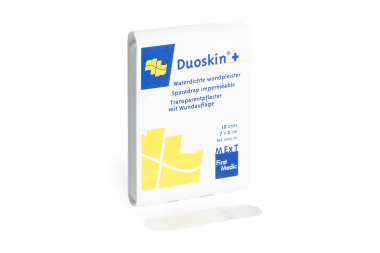 
            Duoskin+, sparadrap imperméable
    