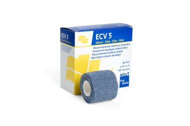 
            ECV5 blauw, elastisch cohesief verband (0,05x4m)
    