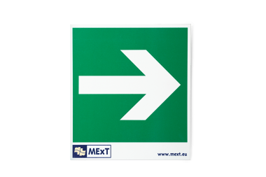 Signalisation photoluminescente - flèche droite