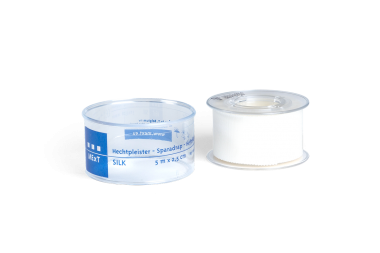 
            Sparadrap soie (2,5cm x 5m)
    